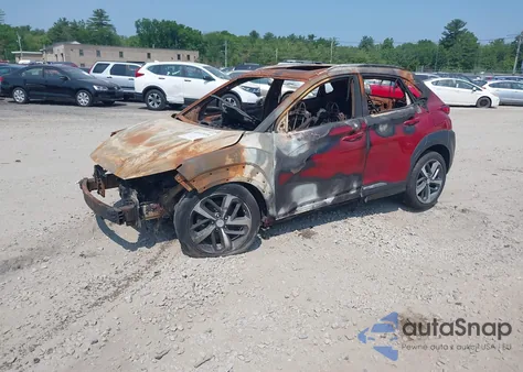 2020 Hyundai Kona Ultimate из США, поврежденный, VIN KM8K5CA56LU487848